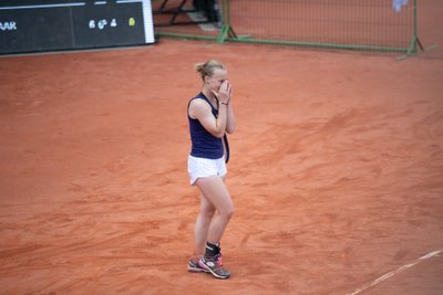 Elena Malõgina tuli esimest korda tennise üksikmängus Eesti meistriks.