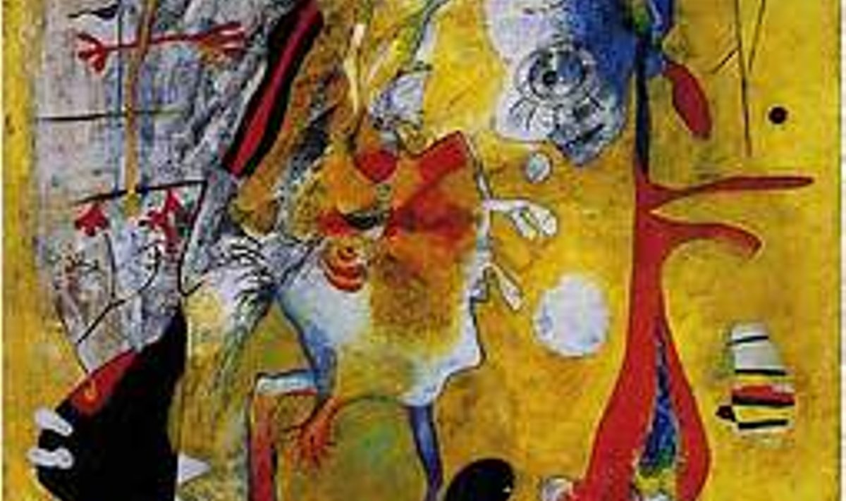 Klassik oma parimal kujul: Joan Miró “Maal”, 1935. repro