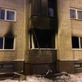 ФОТО | В Нарве из-за пожара в квартире погибла 33-летняя женщина