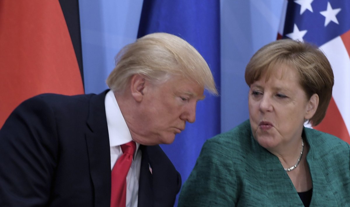 Angela Merkelil on Donald Trumpile tõsine palve.
