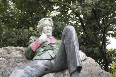 Oscar Wilde'i monument Dublinis