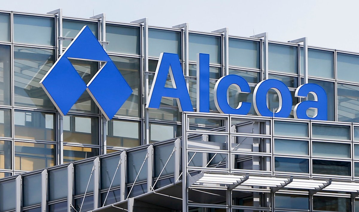Alcoa logo USAs Pittsburghis asuval ettevõtte peakontoril