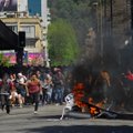 VIDEO | Eestlane Tšiilis: mäss jätkub ja inimesed tänaval laamendavad