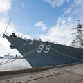 FOTOD-VIDEO: Tallinnale tuli USA moodne sõjalaev appi