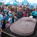 В честь дня мороженого в Пирита съели 100-килограммовое эскимо