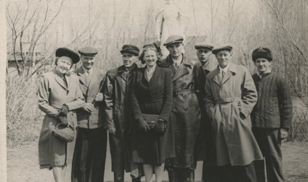 Vangilaagrist vabanenud eestlased Karagandas 1956. aastal