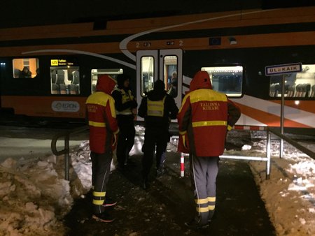 Tallinnas hukkus rongi alla jäänud inimene