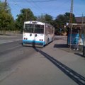 FOTOD: Tallinnas sõidab ringi alatasa lagunev trollibuss