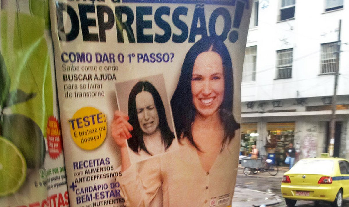 Ka brasiillased nutavad: Brasiilia pulbitseval ajakirjandusturul avaldatakse väljaandeid kõigile lugejarühmadele. Üks olulisi segmente tundub olevat depressioonist huvitatud. 