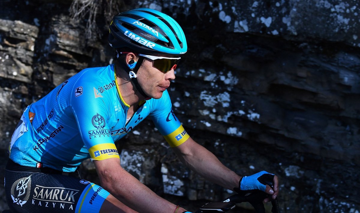 Miguel Angel Lopez võitis Kataloonia velotuuril etapi ja tõusis liidriks