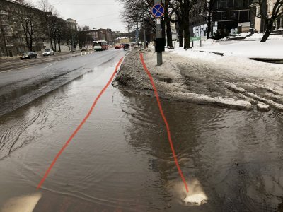 Pärnu maantee kujuteldav rattatee