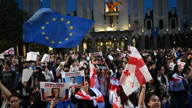 Sven Mikser: meeleavalduste tagajärgedest sõltub, kas Gruusia europüüdlusi on võimalik päästa