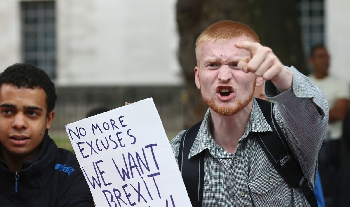Nädalavahetusel protestisid Londonis nii Brexiti pooldajad…