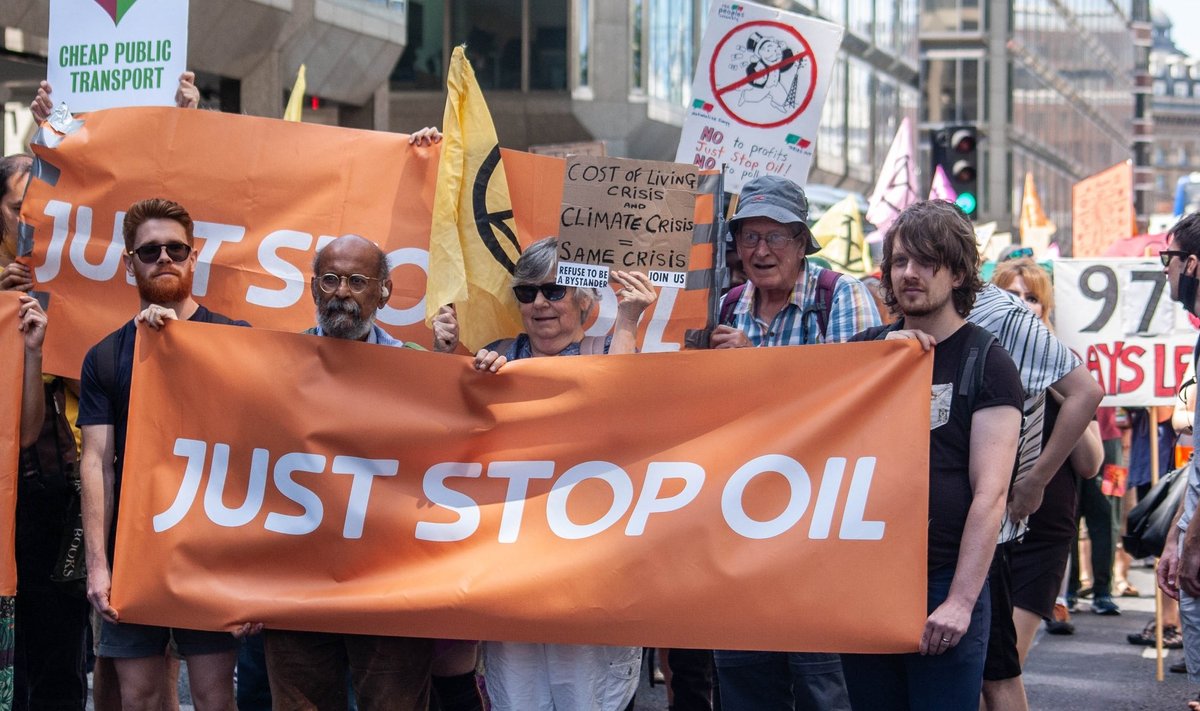 Акция протеста Just Stop Oil