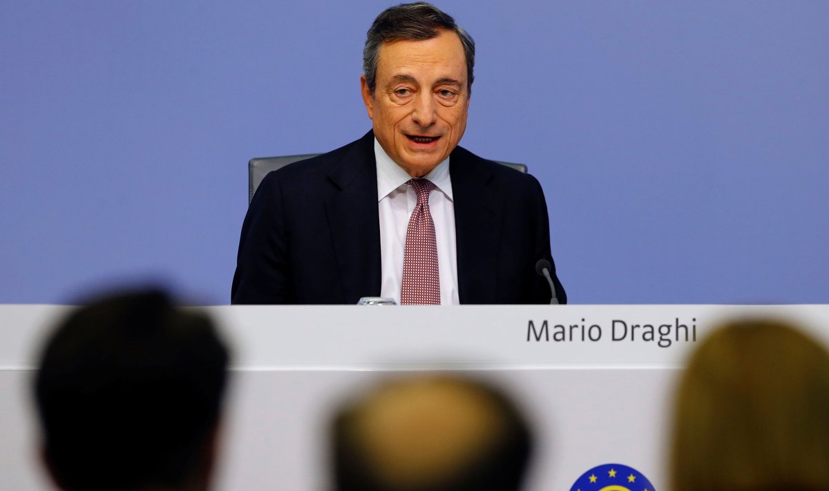 Euroopa Keskpanga president Mario Draghi. 