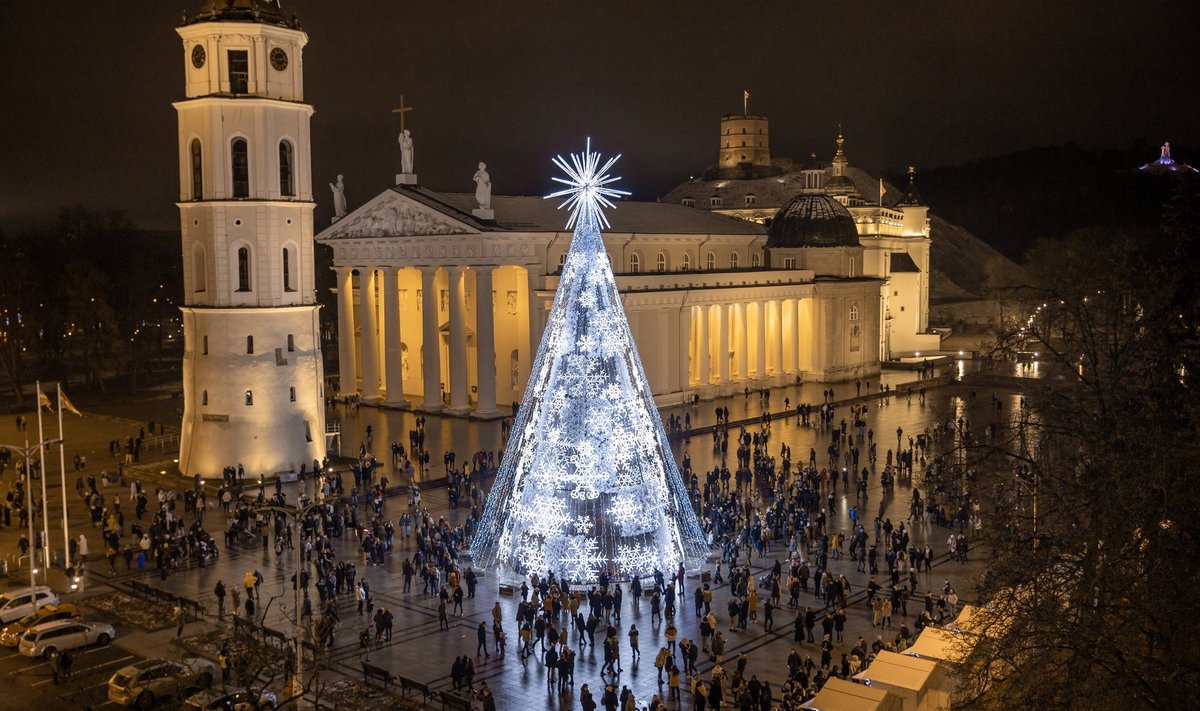 Vilnius jõulukuusk 2021