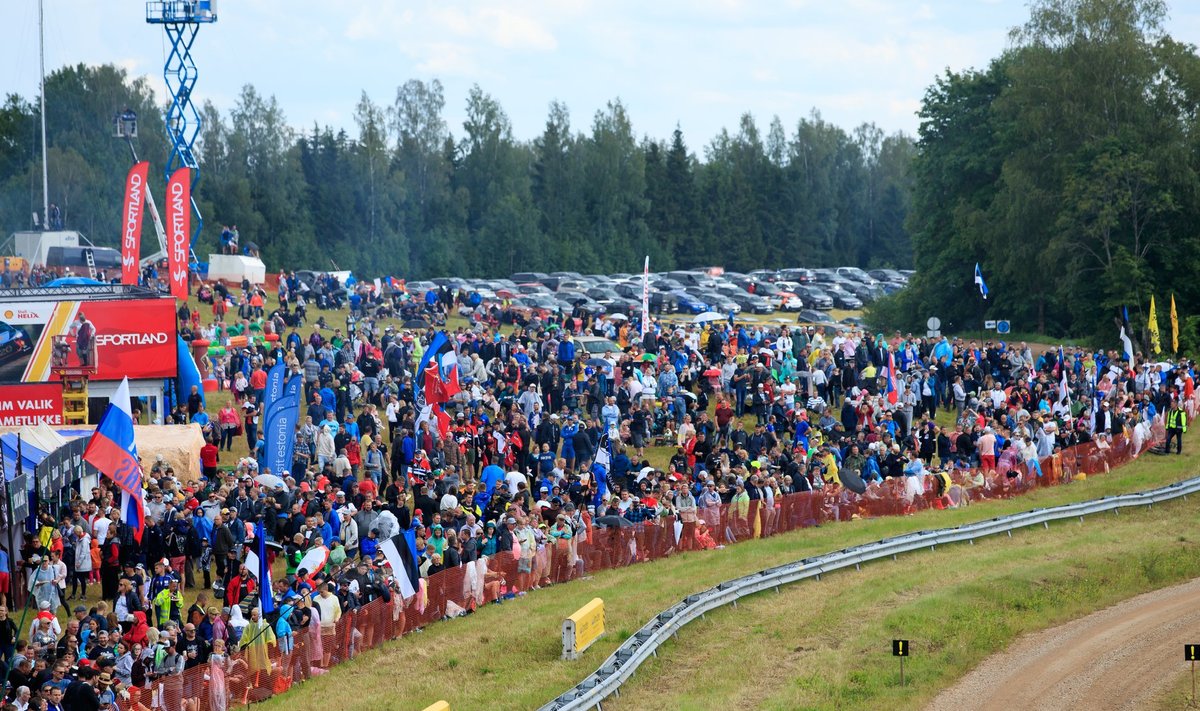 Tänavuse Rally Estonia ajal, pole mullusega sarnase rahvamasi kogenmine võimalik.