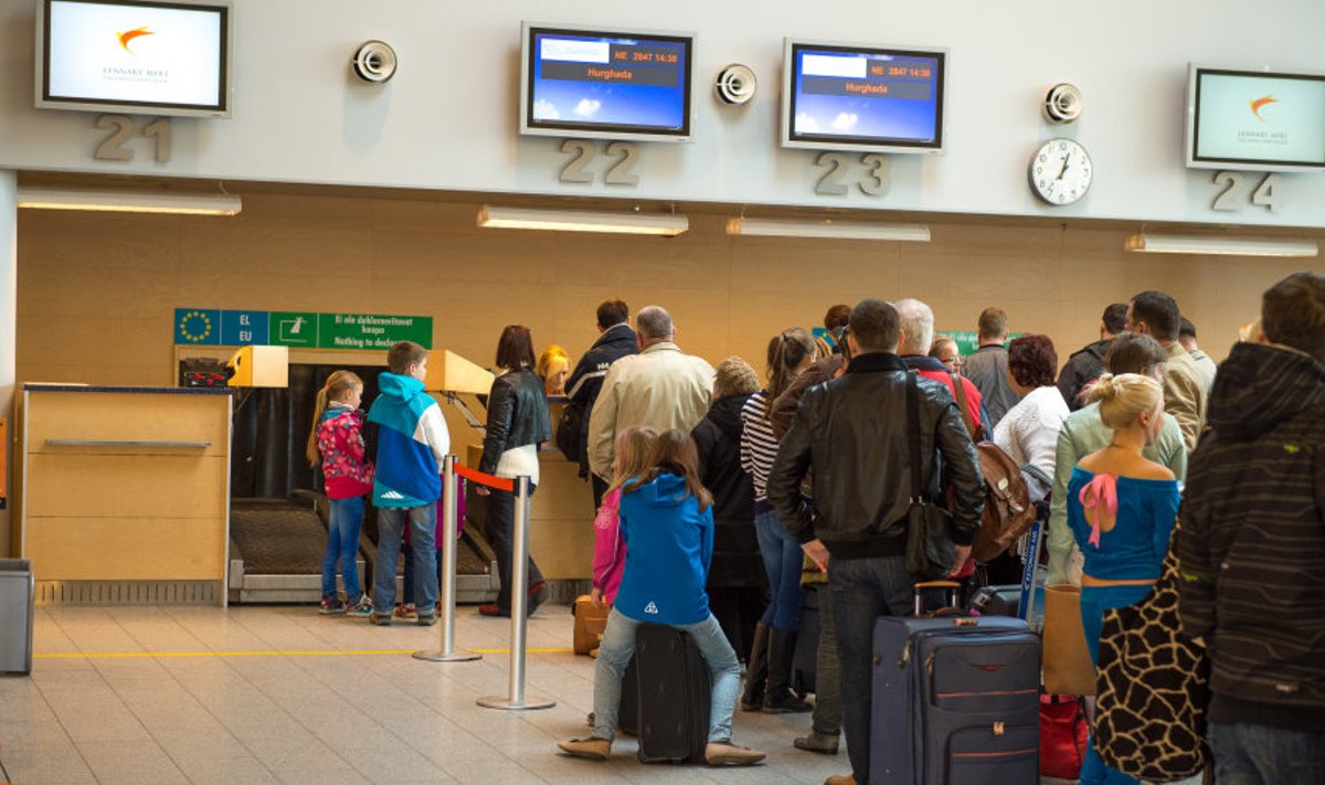 Eile pärastlõunal asus Tallinna lennujaamast Egiptusesse Hurghada poole teele GoAdventure’i lend 180 inimesega pardal. Lennujaamas küsitletud reisijaid ei heidutanud välisministeeriumi hoiatus.