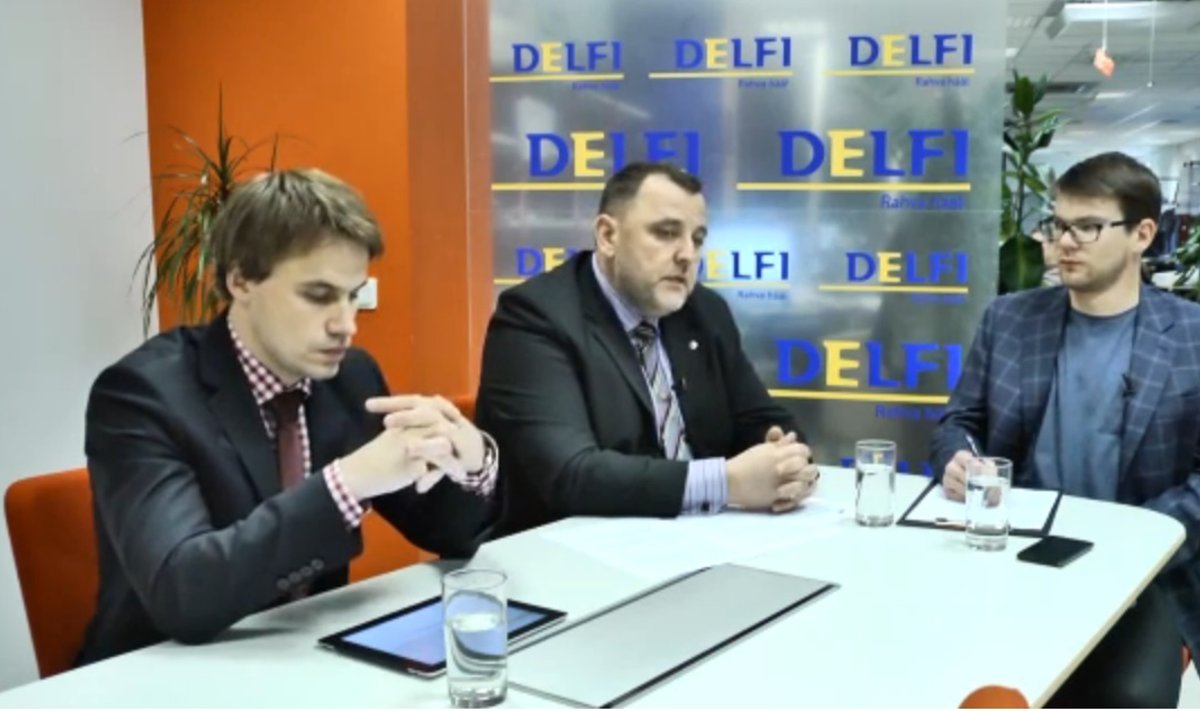 Rannar Vassiljev ja Sven Sester debateerimas maksureformi üle
