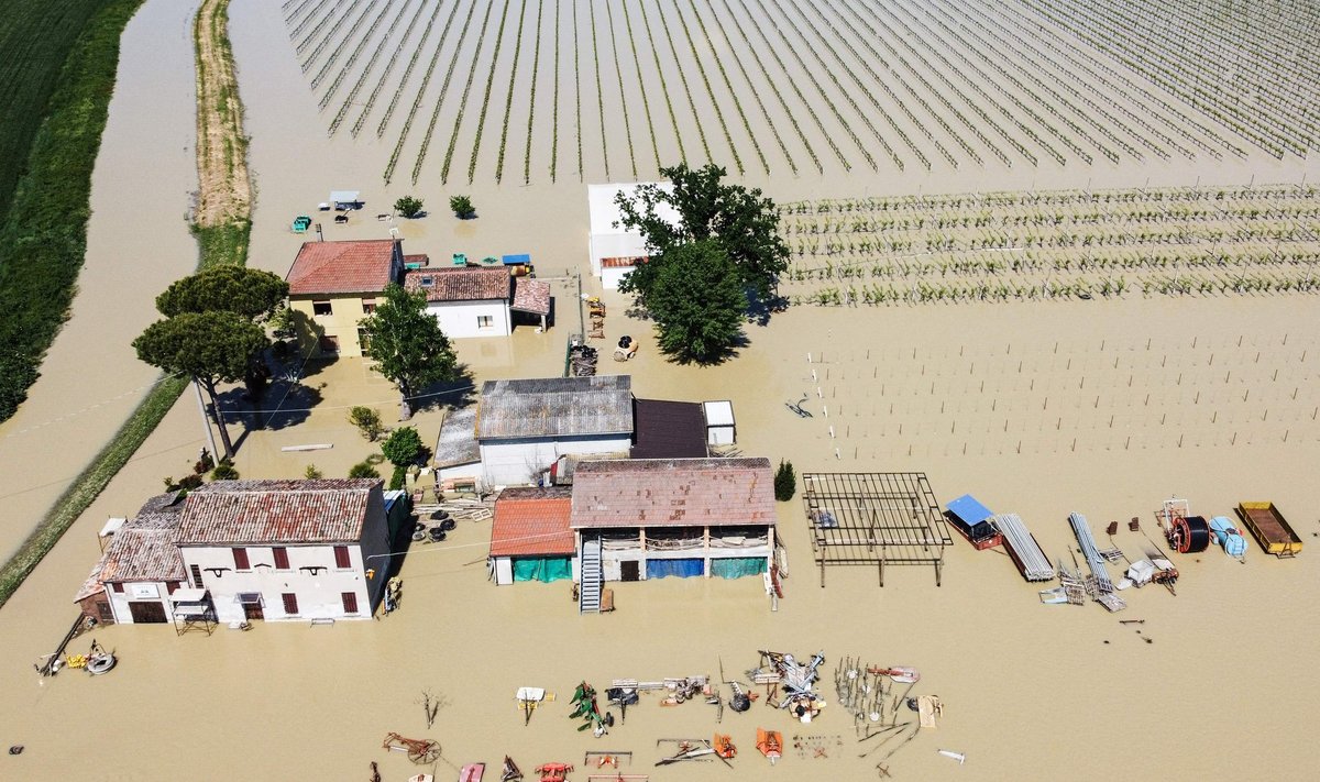 Põhja-Itaaliat räsisid eelmisel nädalal vihmavalingutest põhjustatud üleujutused.