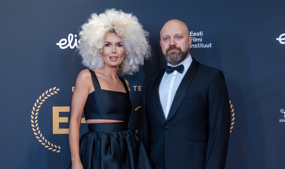 Teleprodutsent Triin Luhats ja ERRi juhatuse liige Toomas Luhats
