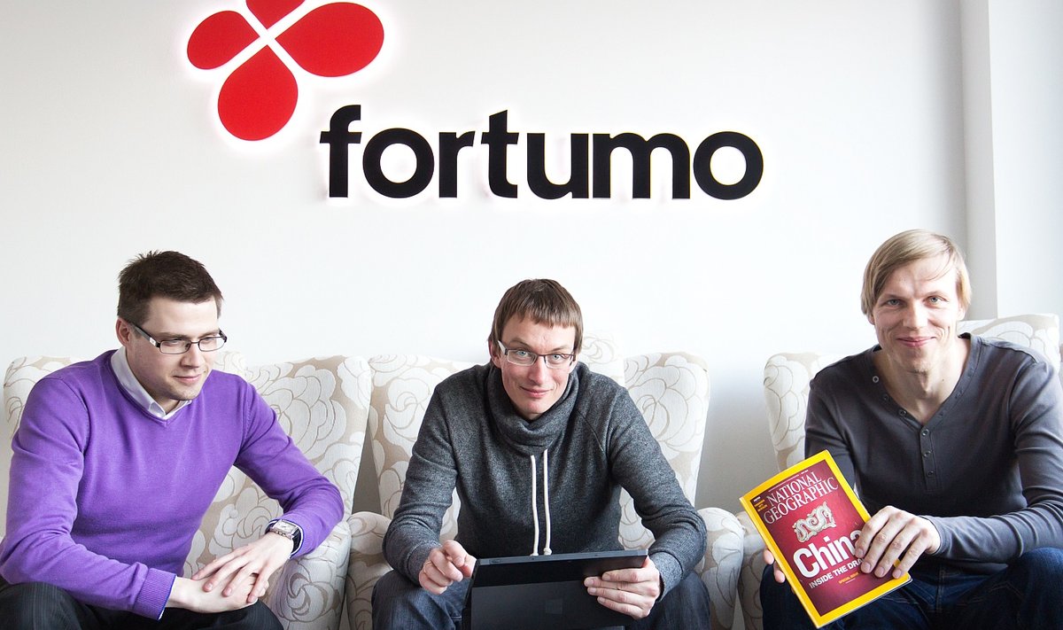 Fortumo OÜ juhatuse liikmed: Martin Koppel, Rain Rannu, Gerri Kodres