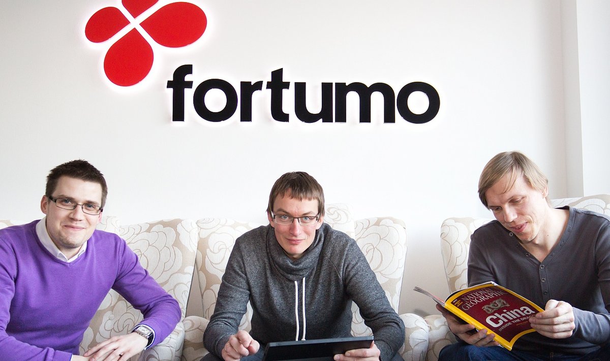 Fortumo OÜ juhatuse liikmed: Martin Koppel, Rain Rannu, Gerri Kodres