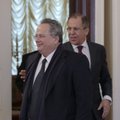 Lavrov: me hindame Kreeka seisukohta Venemaa-vastaste sanktsioonide kohta