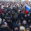 Moskva staadionile on „isamaa kaitsjate“ auks aetud 200 000 inimest. Esineb ka Putin
