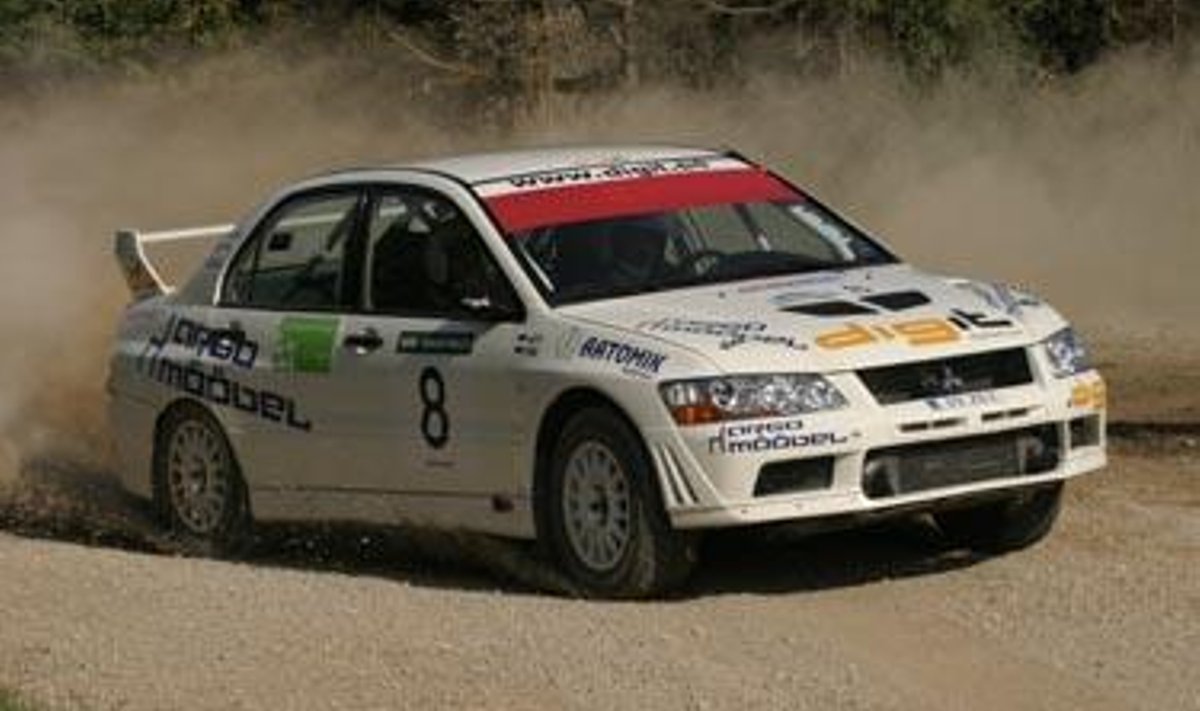 Renee Pohl, SEB Mulgi ralli 2006. Foto: Indrek Allik