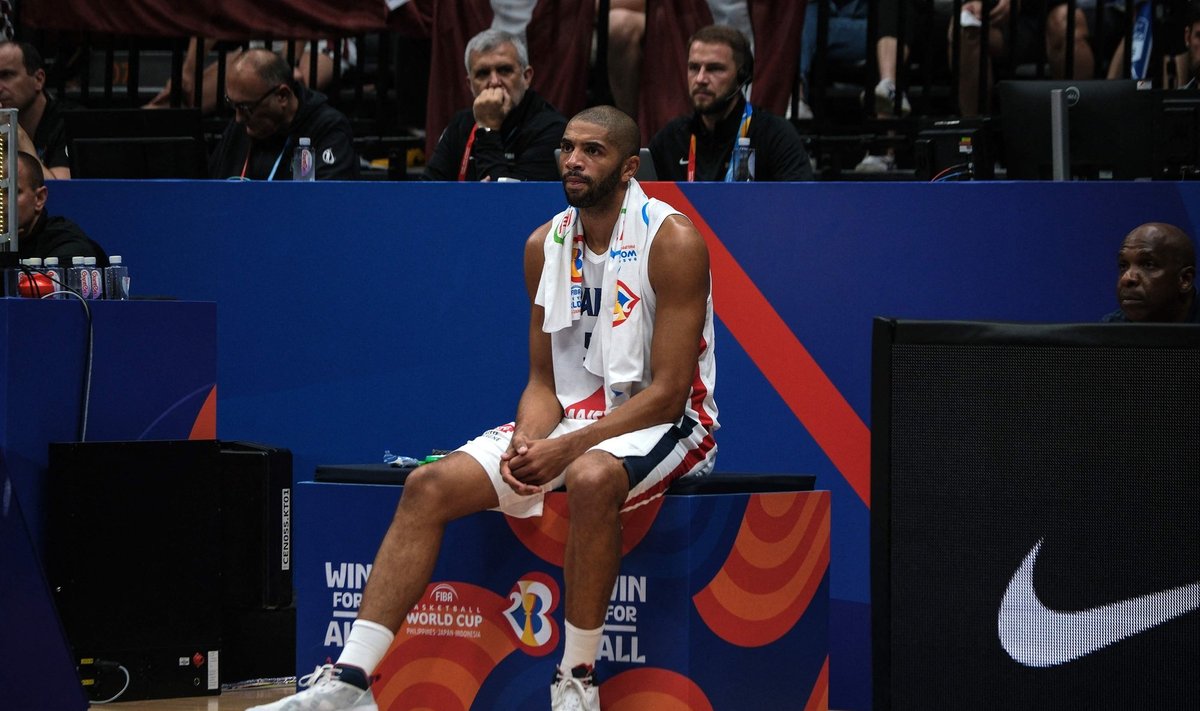 Pettunud Nicolas Batum.