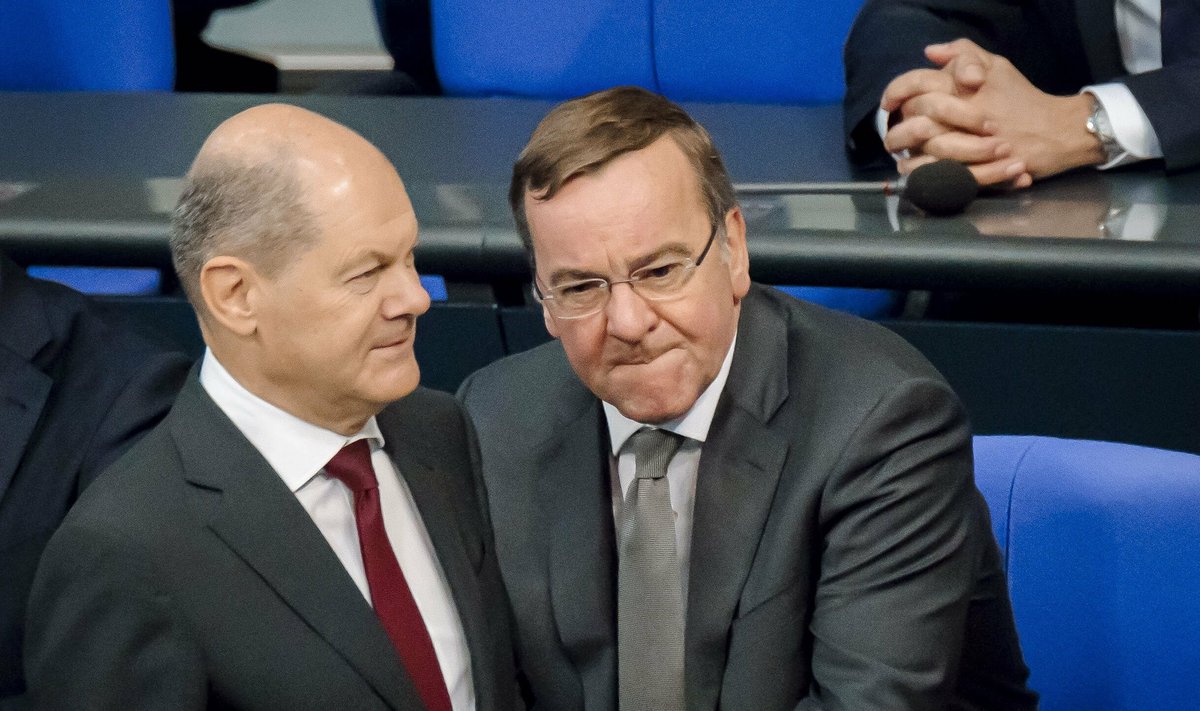 Olaf Scholz ja Saksamaa uus kaitseminister Boris Pistorius, mõlemad sotsiaaldemokraatide ridadest, ei ole selgi nädalal Ukrainale tankide andmise kohta otsust langetanud.