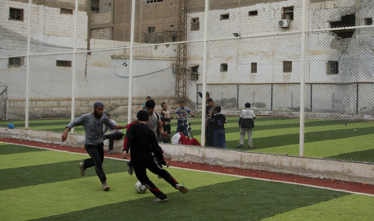 Süürias on sport tagaplaanil, aga kui spordist räägitakse, siis mõeldakse selle all muidugi jalgpalli.