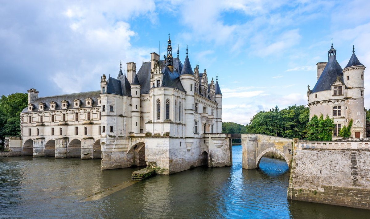 Loire’i oru pärli tiitlit kannab õigusega Chenonceau loss.