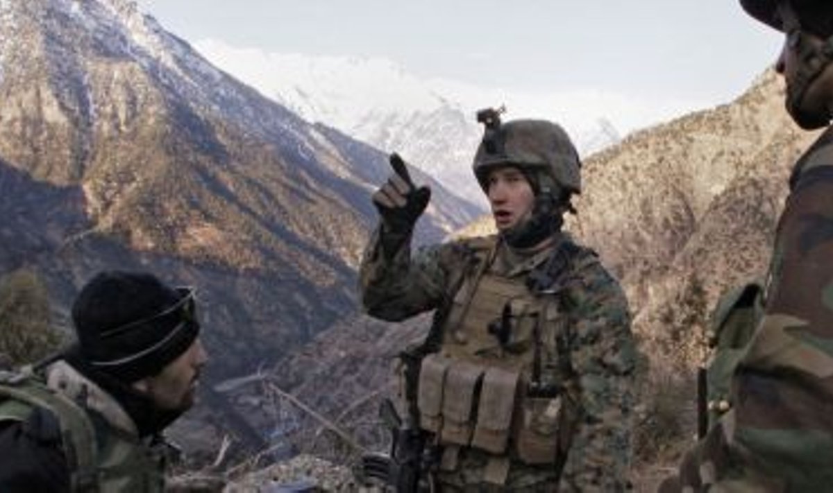 Koalitsiooni ja Afganistani sõdurid