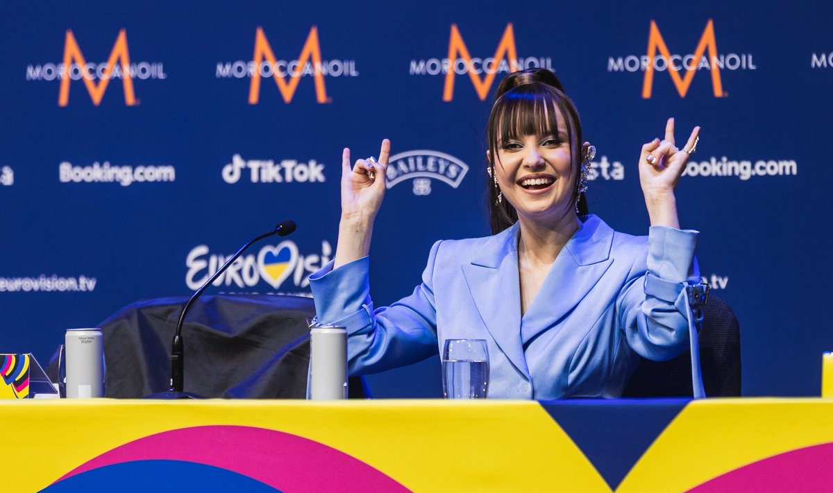 Alika tänavuse Eurovisioni teise poolfinaali pressikonverentsil