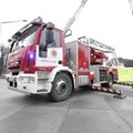 ФОТО и ВИДЕО DELFI: Спасательный департамент получил шесть новых пожарных машин