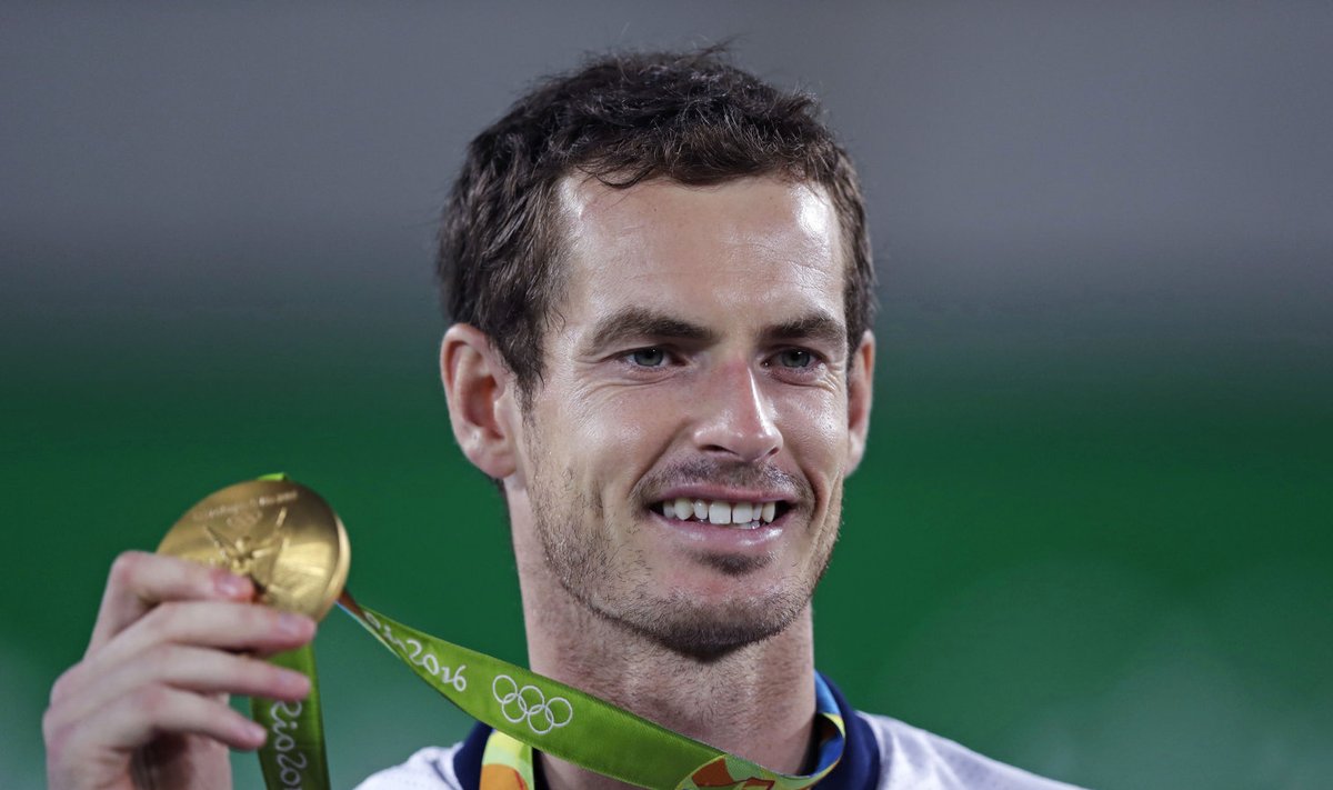Andy Murray Rio olümpiavõitjana