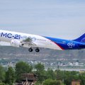 Новый российский пассажирский лайнер МС-21 совершил первый пробный полет