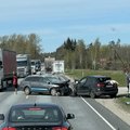 ФОТО | Два человека пострадали в результате ДТП на трассе Таллинн-Пярну