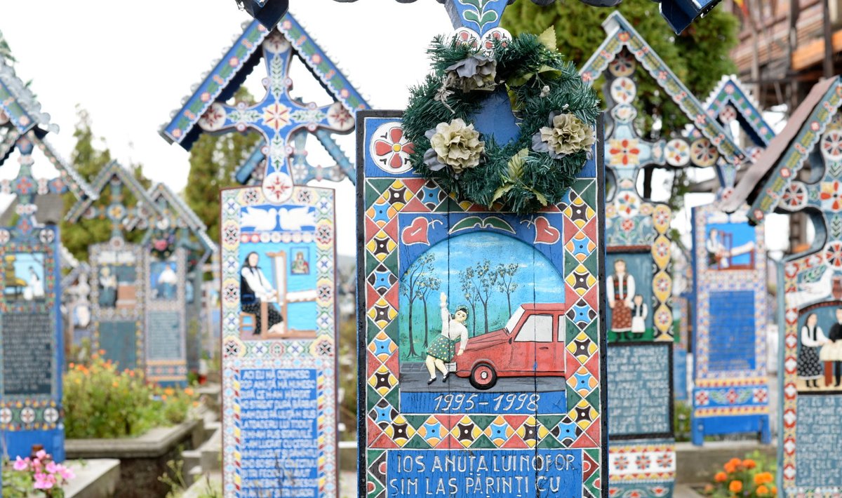 Rõõmus surnuaed Rumeenias