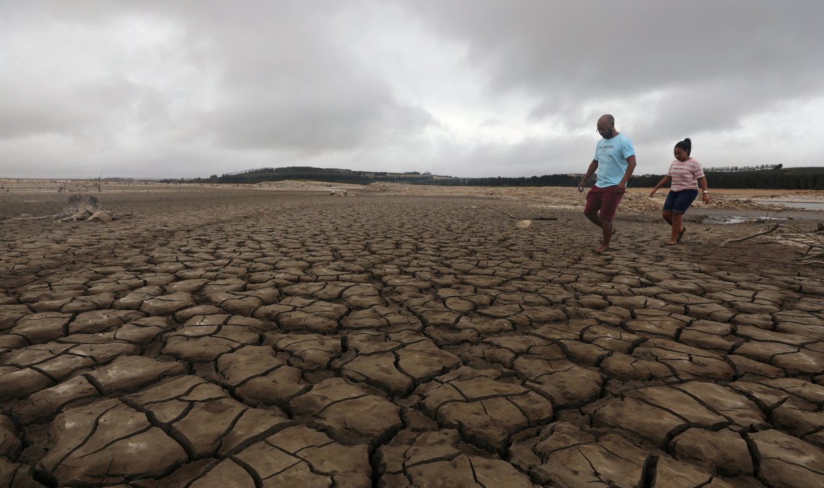 Põud Lõuna-Aafrikas. Ekstreemne kuumus ajab lähiaastatel liikvele miljoneid kliimapagulasi.