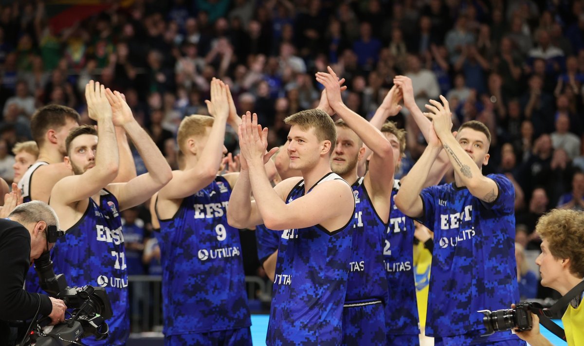 Eesti korvpallikoondisel on põhjust rõõmustada. Ajalooline võit on käes!