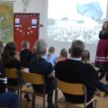 FOTOD | Väike Ahvenamaa kool tähistas Eesti iseseisvuspäeva
