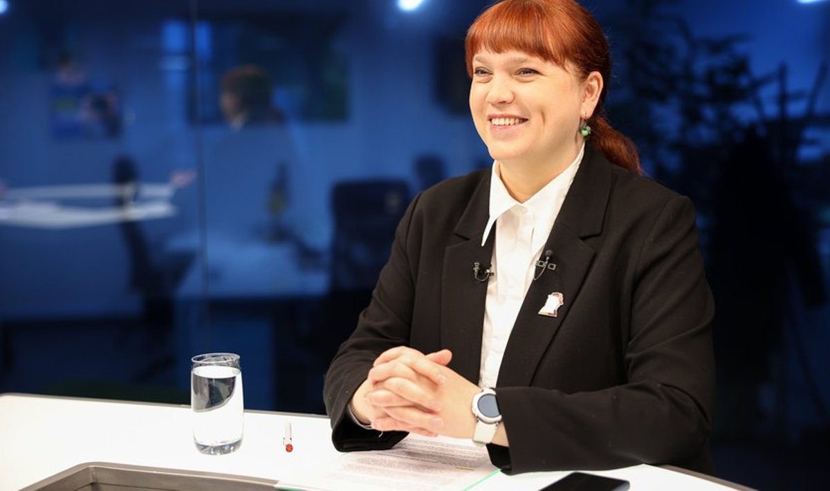 Агнесе Логина, министр культуры Латвии