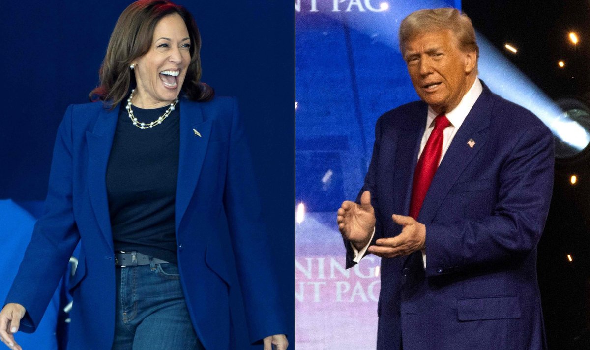 Kamala Harris ja Donald Trump on jõudnud presidendivalimiste finišisirgele.