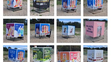 Kokkumäng Harku vallas: Saku Õlletehas sai kogu Vääna-Jõesuu ranna (väidetavalt) tasuta oma reklaamidega üle uputada