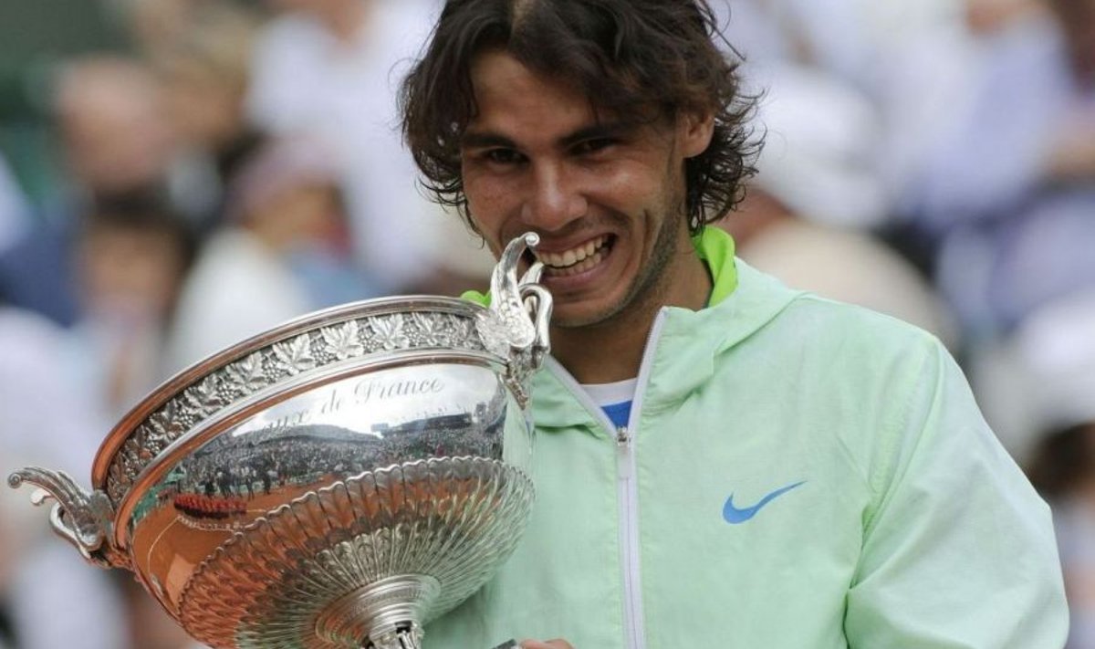 Rafael Nadal French Openi karikaga