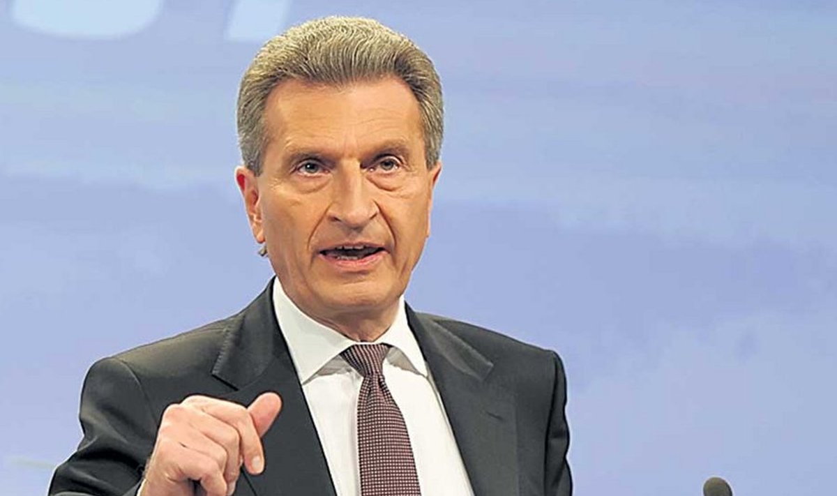 Püsivad toetused on Oettingeri sõnul EL-i taastuvenergeetika eesmärkide täitumisel üliolulised, Eesti tahab neid aga kärpida.