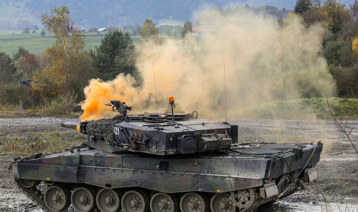 Leopard-2 õppustel